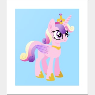 Short Haired Princess Cadance Posters and Art